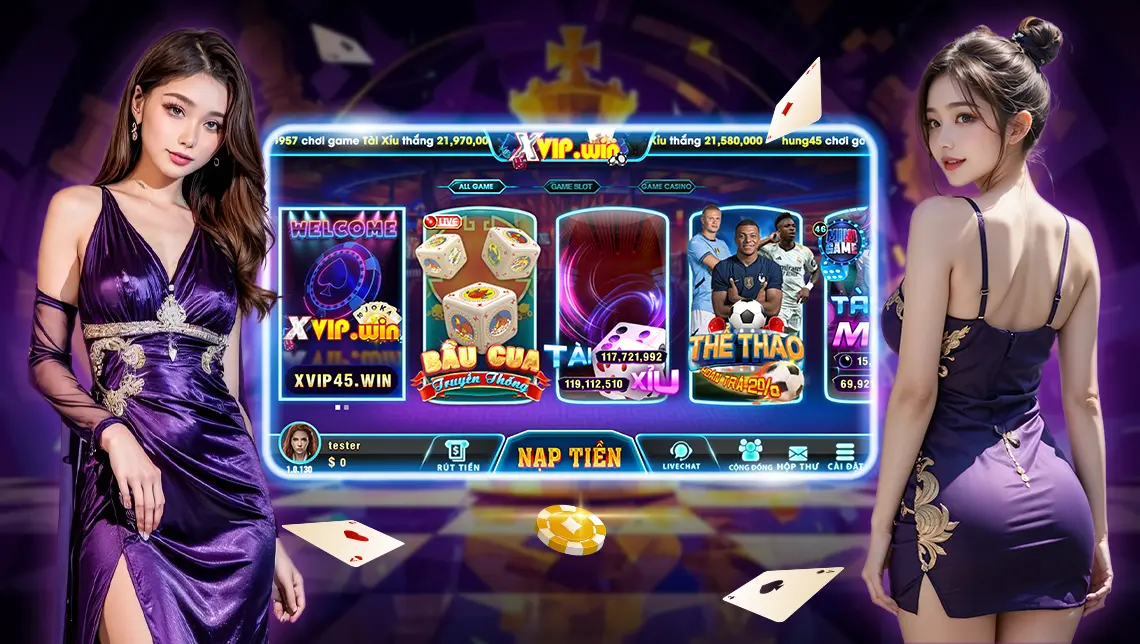 cổng game Xvip khuyến mãi lớn